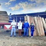 46.72 m3 de madera fueron donados para fines sociales
